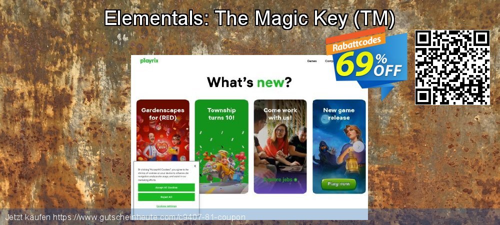 Elementals: The Magic Key - TM  Sonderangebote Ermäßigung Bildschirmfoto