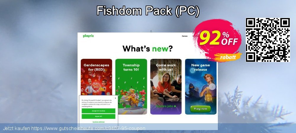 Fishdom Pack - PC  toll Promotionsangebot Bildschirmfoto