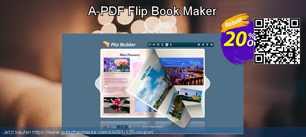 A-PDF Flip Book Maker genial Angebote Bildschirmfoto