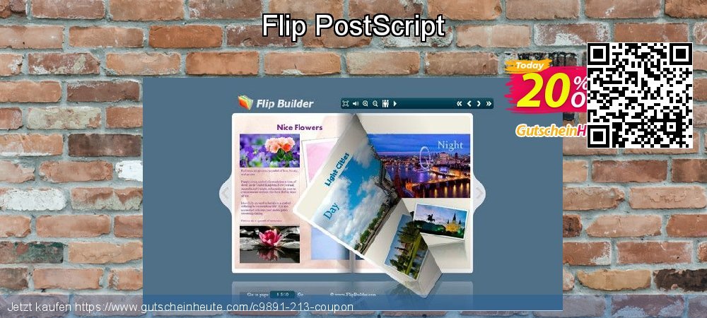 Flip PostScript aufregenden Diskont Bildschirmfoto