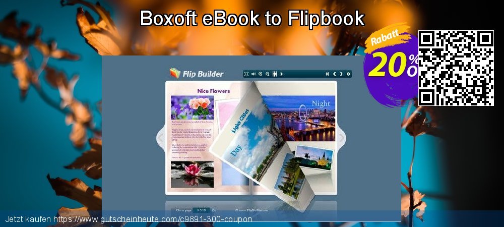 Boxoft eBook to Flipbook formidable Disagio Bildschirmfoto