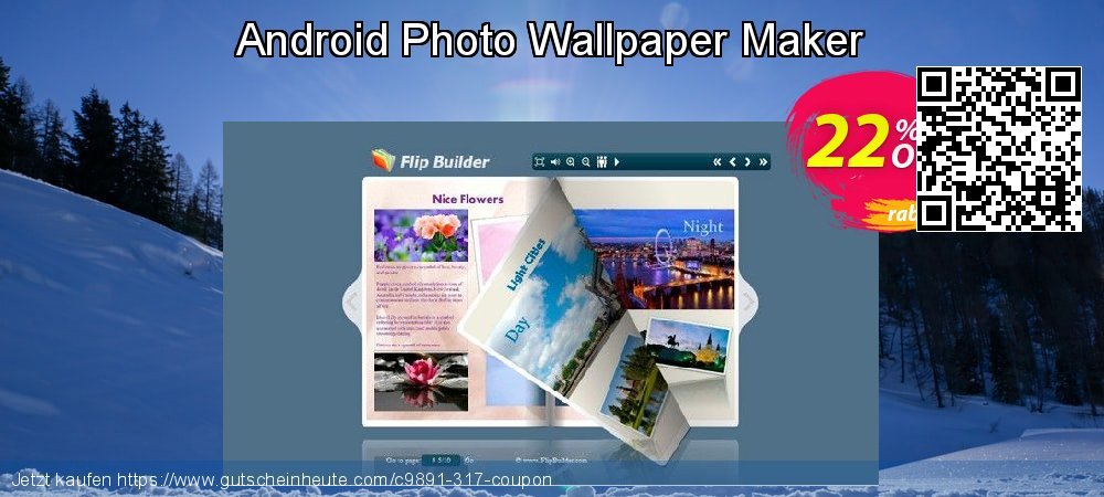 Android Photo Wallpaper Maker ausschließenden Disagio Bildschirmfoto