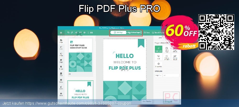 Flip PDF Plus PRO klasse Ermäßigung Bildschirmfoto