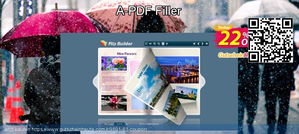 A-PDF Filler umwerfende Promotionsangebot Bildschirmfoto