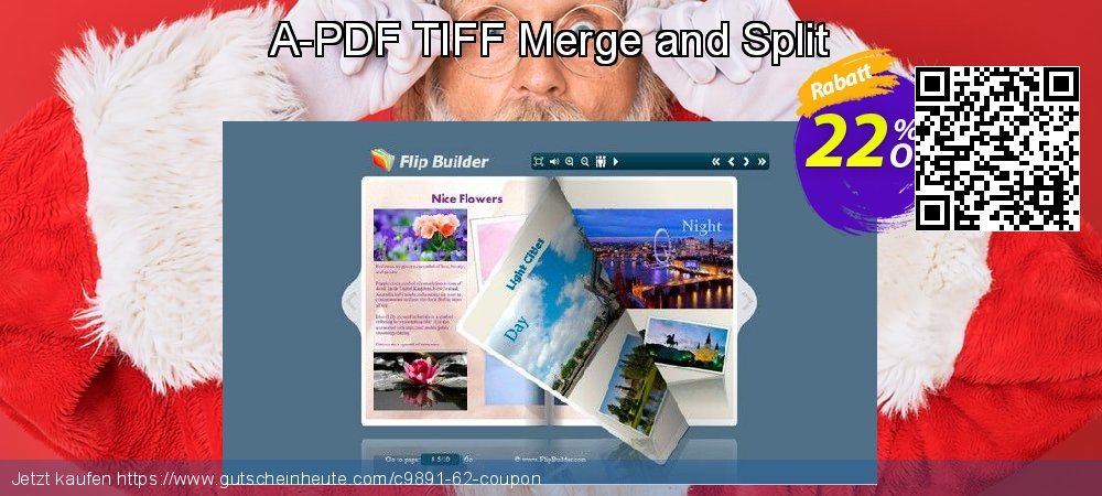 A-PDF TIFF Merge and Split umwerfenden Nachlass Bildschirmfoto