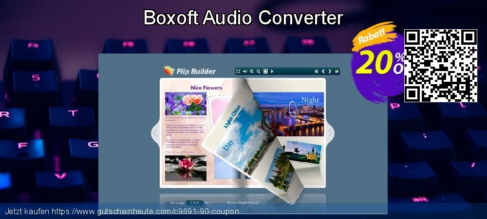 Boxoft Audio Converter faszinierende Sale Aktionen Bildschirmfoto