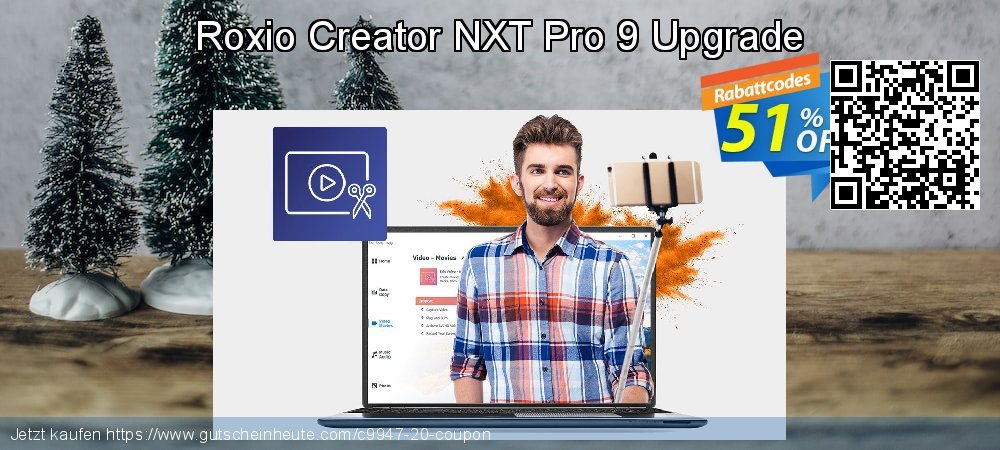 Roxio Creator NXT Pro 9 Upgrade besten Nachlass Bildschirmfoto