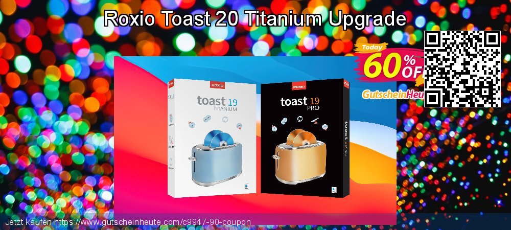 Roxio Toast 20 Titanium Upgrade super Ermäßigung Bildschirmfoto